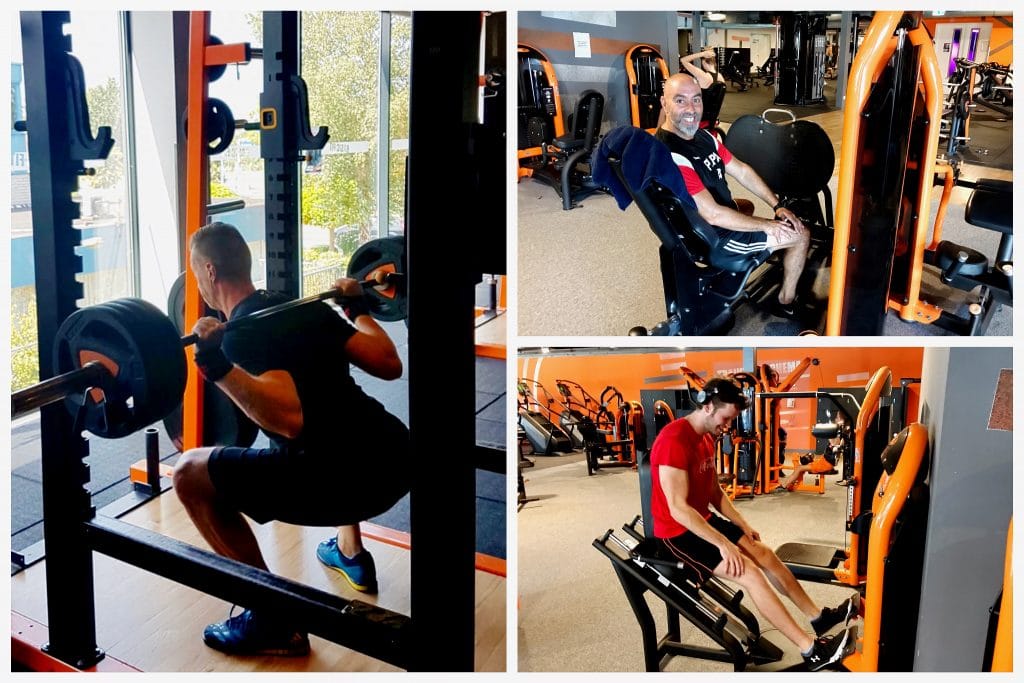 Machines of losse gewichten