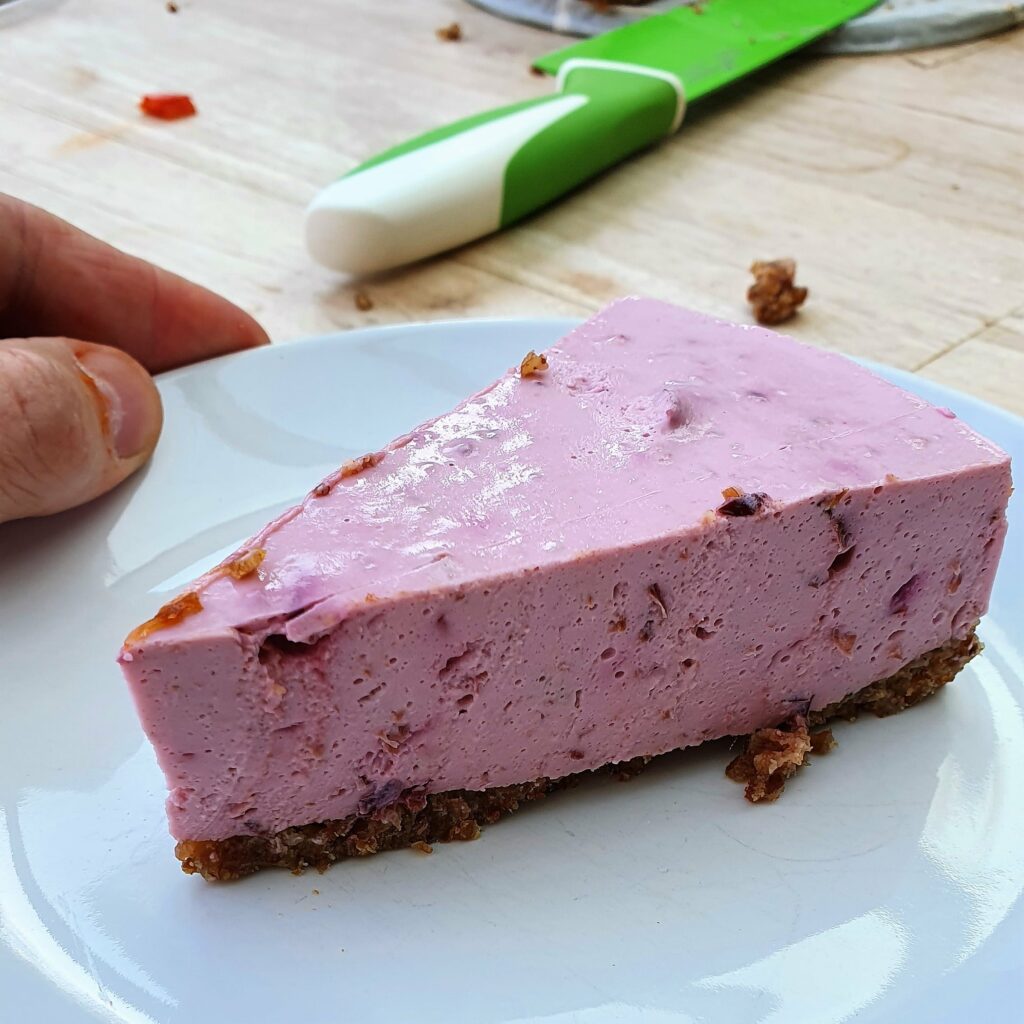 eiwitrijke kwarktaart recept