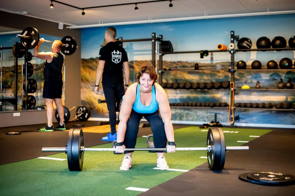 personal trainer vrouw