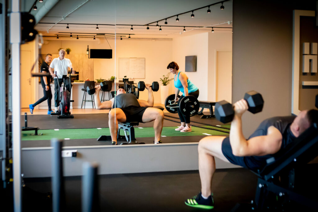 sporten onder begeleiding