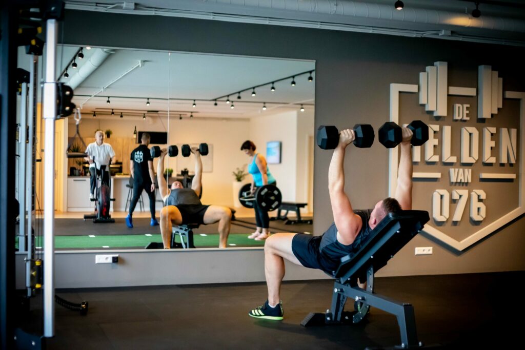 vrouwelijke personal trainer